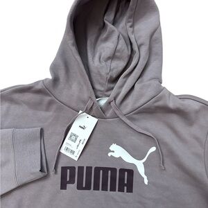 Puma Women’s Lavender/Plum Hoodie Size 3X Puma Spellout Logo Hooded NWT’S